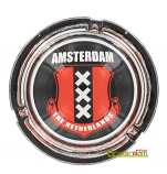 Ashtray with the logo from Amsterdam the Netherlands