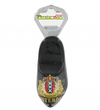 BOTTLE OPENER WOODEN SHOE BLACK A`DAM WEAPON